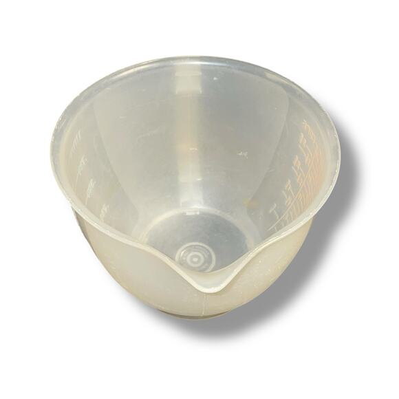 Vintage Tupperware Mix N Store Measuring Bowl 4 Cups Pitcher 32 oz 1288 1 Liter - Picture 7 of 12